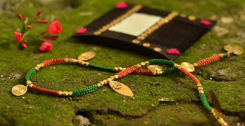 Matsyagandha ❂ Brass Jewellery ❂ Necklace { 13 }